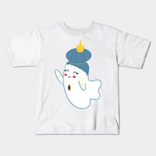 Little Ghost Ornate Kids T-Shirt